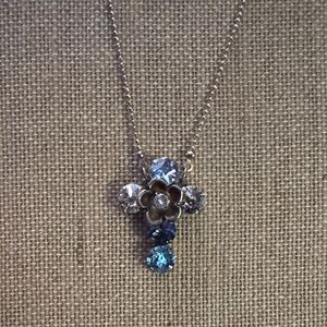 Sabika Memories cross necklace spring 2016